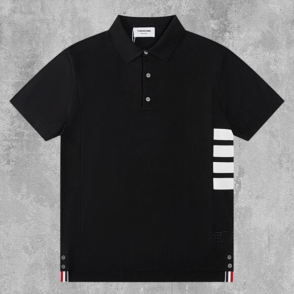 Thom Browne Men's Black Short Sleeve - Picture 1 of 4